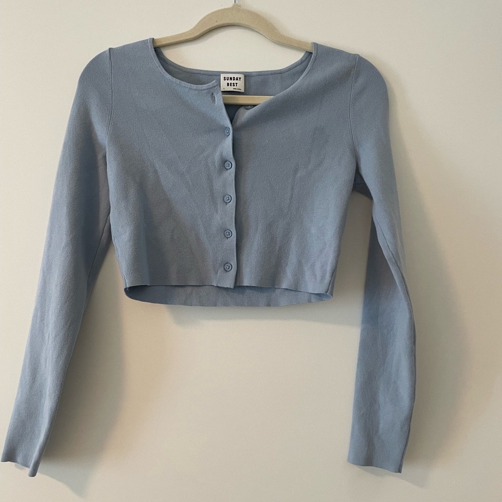 Aritzia Sunday Best Cropped Cardigan